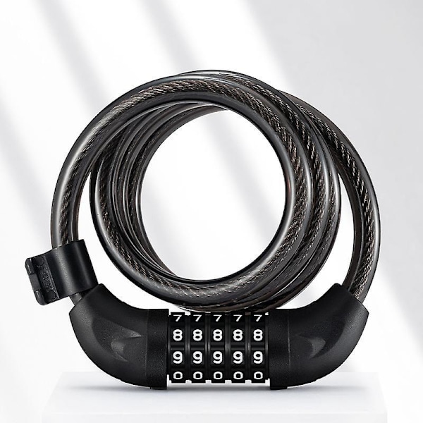Master Lock -yhdistelmäkaapelilukko polkupyörille ja ulkokalusteille