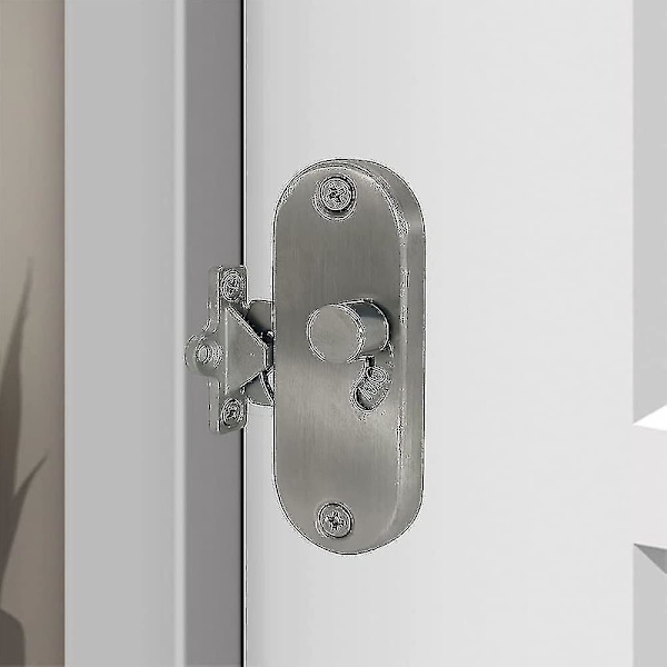Skyvedørslås med spenne - Mellomlås for skyvedører i aluminiumslegering