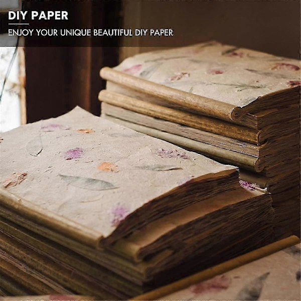 3 kpl Paperinvalmistus Puinen Paperinvalmistusmuotti Paperinvalmistusseulapakkaus 3 Koko Kehys yhteensopiva DIY:n kanssa (A7, A6