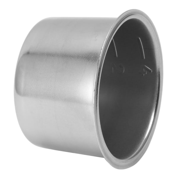 Rustfrit kaffefilter i rustfrit stål, 1 lag, flere huller, ikke-tryksat, 4 kopper, 51 mm