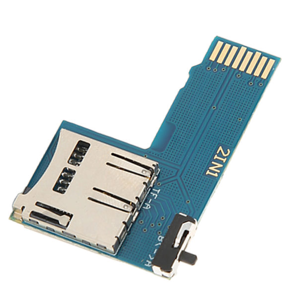 Minneslagringskort Shield-modul Plug and Play Dual System Switcher för Raspberry Pi 3B+3B 2B B+