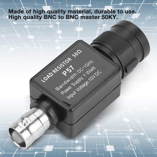 P57 50ohm Sort BNC til BNC Hun 50KY Q9 Adapter Konnektor Tilbehør