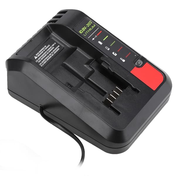 Erstatning for Black&Decker PORTER CABLE Stanley litiumbatterilader 100-240V (USA)