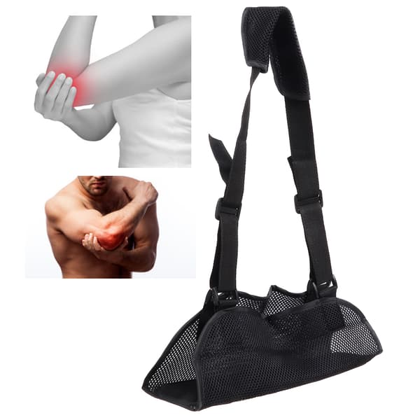 Multifunktionel åndbar armsele i mesh, unisex justerbar brudunderarmsstøtte