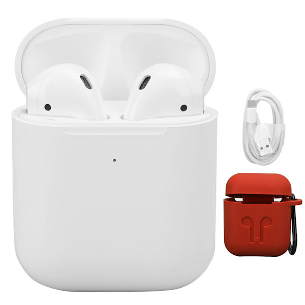 T03S Binauralt øretelefon Trådløs Bluetooth 5.0 Headset 1:1 Pop-Up Strømindikator T03S - Hvit Åpne Popup-vindu