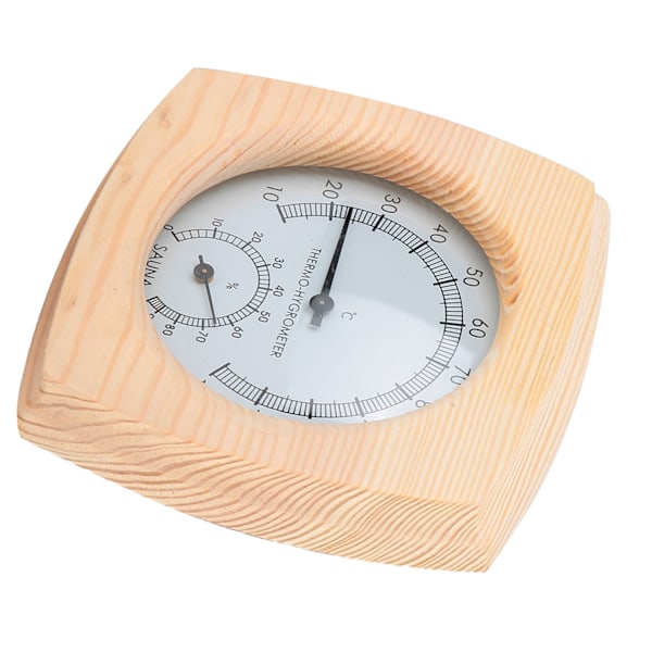 Digital termometer och hygrometer för basturum