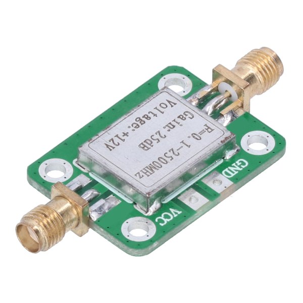 RF WideBand forstærker 0,12500MHz 12V 45mA 25dB High Gain Low Noise SMAK hun LNA forstærker