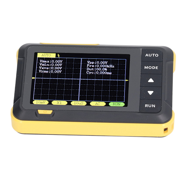 Håndholdt oscilloskop analogt digitalt signal bærbar oscillograf meter 200K båndbredde 2.5MS/s samplingshastighed