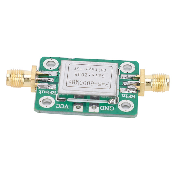 RF-modul Ultra Wideband Medium Power Amplifier med avskärmningshölje 5M-6GHz förstärkning 20dB