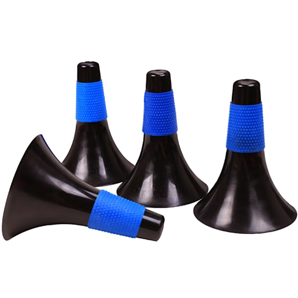 Cone Soccer Barrier Marker Holder Fodboldkurv Skøjtetræningsudstyr (blå sort)