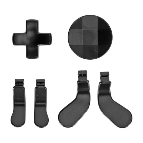 Kontrollmetall D-dynor Paddlar Rostfritt Stål Ersättning Kontrolldel för Xbox One Elite Series 2 Modell 1797