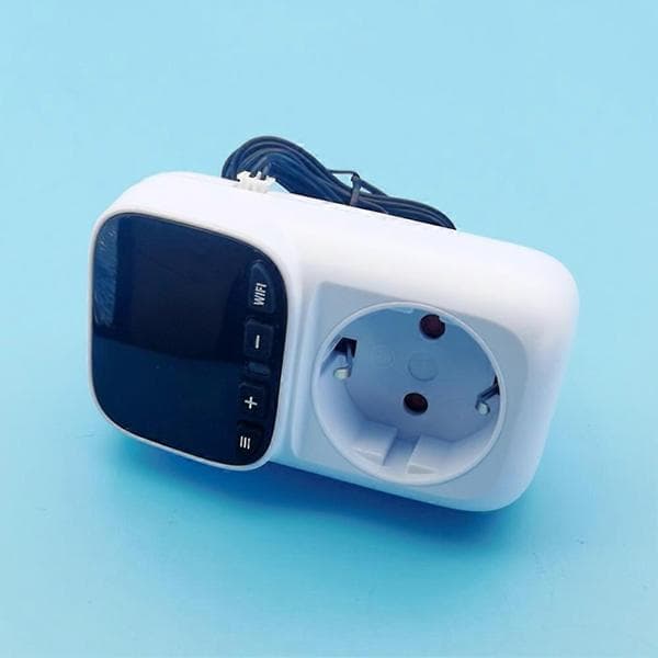 TUYA WIFI Smart Temperature Controller Socket with Sensor Smart Thermostat 16A Remote Control EU Plug