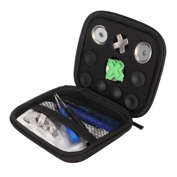 15 i 1 Kontroller-Paddler, Tommelpinner, Tilbehør, Utskifting, Rustfritt Stål, Kontroller-Joystick-Deler for Xbox One Elite