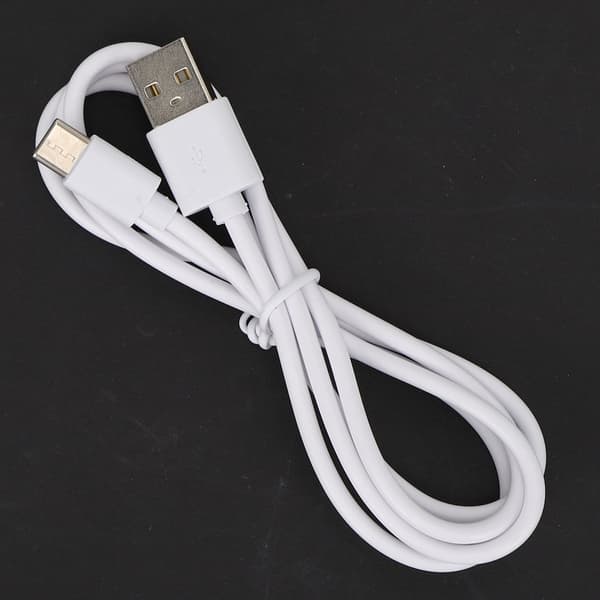 100CM Vit USB-laddningskabel Typ C Gränssnitt Överföring Snabbladdning Datakabel för DJI OSMO ACTION Actionkamera