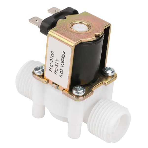 12V G1/2\" NC Elektrisk Inlopps Magnetventil för Vattendispenser