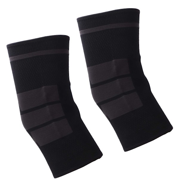 2-pack knäskydd i sport, stickade, varma knäskydd, skyddsutrustning för basket, vandring, löpning, klättring