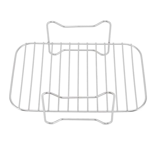 Friteuse Rustfritt Stål Rist Multifunksjonell Matlaging Baking Grill Rist Frityrtilbehør for Ninja Foodi DZ201 401
