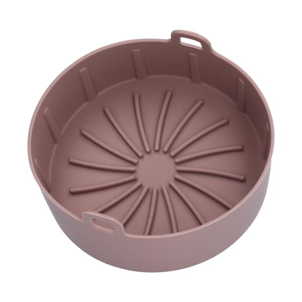 Genanvendelig Silikone Gryde Erstatning Køkken Elektrisk Friturekurv Bakke Bage Tilbehør 20℃220℃ (16cm Kaffe)