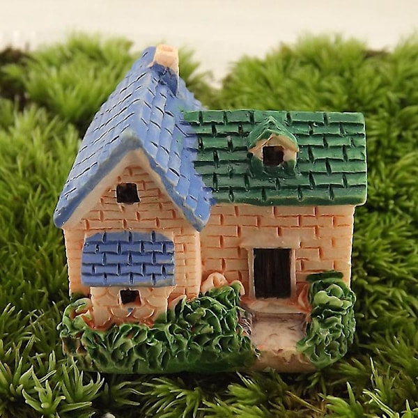 4 stk. Fehus Dekoration Have Statue Fe Mikro Landskab Dekoration Miniature Have Ornamenter