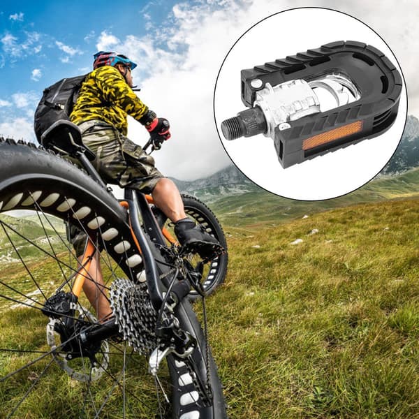 1 Par Aluminiumslegering Mountain Road Sykkel Sammenleggbar Pedal Sykkeldel