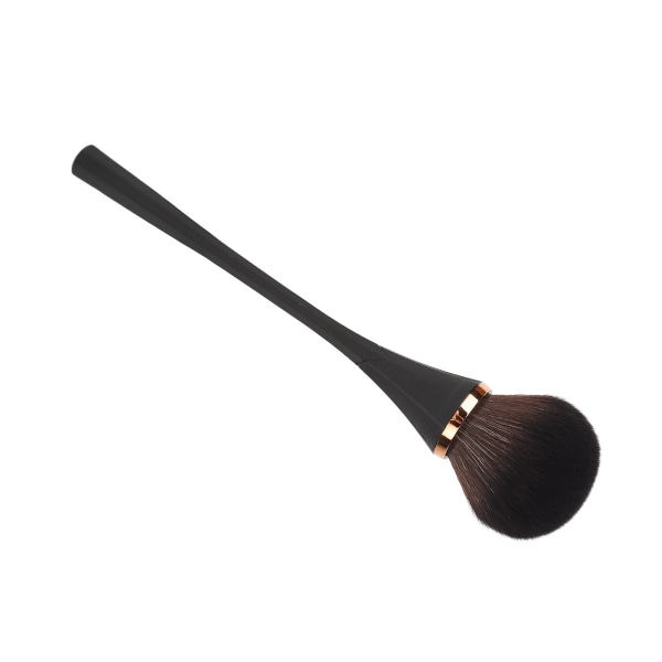 Loose Powder Blush Brush Professional Pehmeä hiusmeikkiharja Kosmeettinen työkalu meikkitaiteilijalle aloittelevalle mustalle