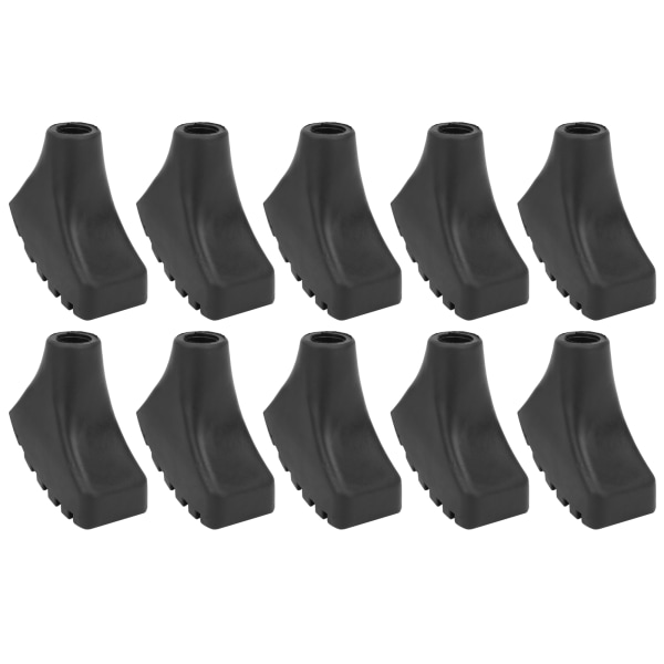 10 stk Walking Stick Pad PVC Vandrestang spids endebeskytter til udendørs vandreture
