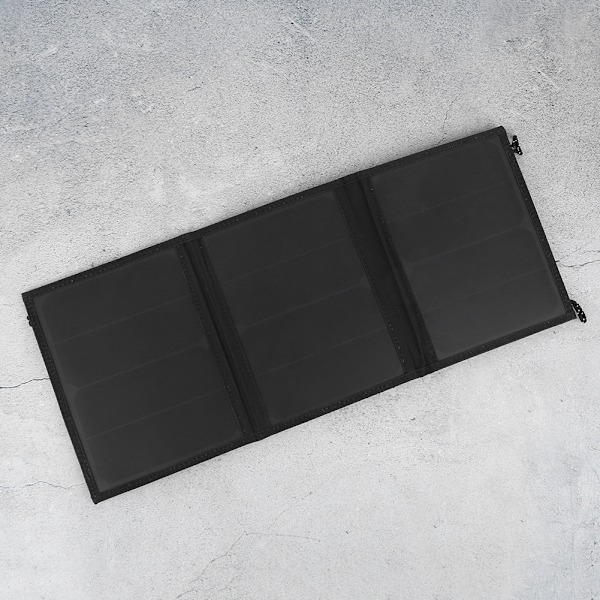 15W 5V Foldable Solar Panel Portable Monocrystalline Silicon Solar Charger for Outdoor Activities