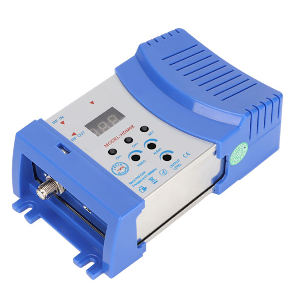 HDM68L RF-modulator bärbar Plug and Play HD Multimedia Interface till RF-modulator AC 90‑240V US-kontakt