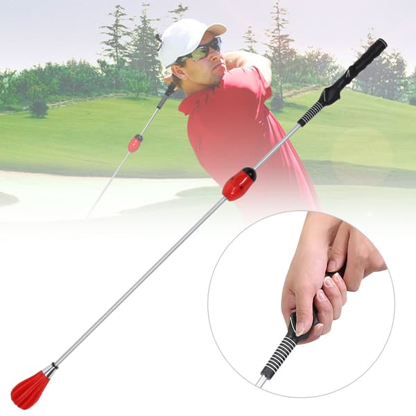 Golf Swing Training Trainer Harjoitusapu Harjoitusvälineet Tarvikkeet Aikuisille Punainen