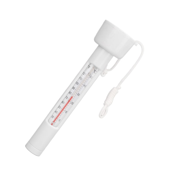 Bassengtermometer Transparent Farge Vanntett Holdbar 0 til 50℃ Enkel Avlesning Svømmebasseng Termometer for Elv