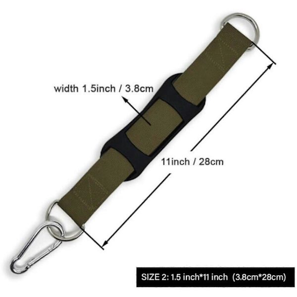 E x ercise Strap Tree Swing Hanging Strap oksan ja puutarhan kehonrakennukseen