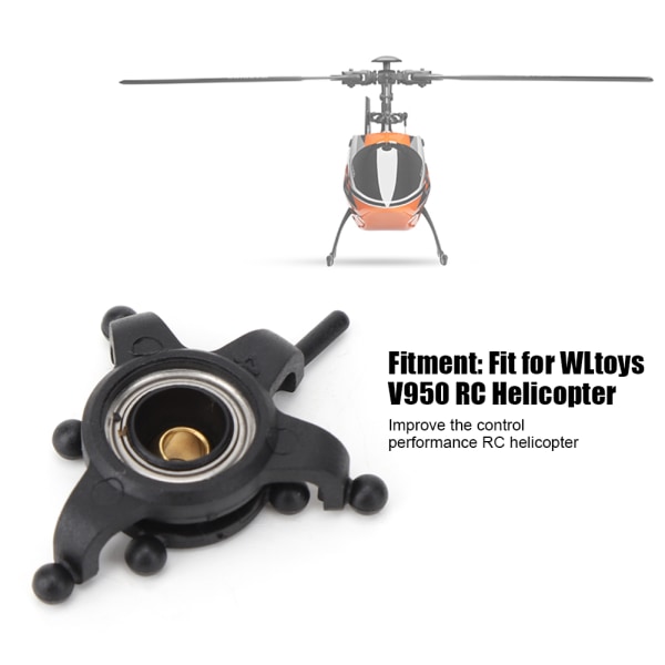 Cross Plate Swashplate osat sopivat WLtoys V950 Remote Control RC-helikopteriin