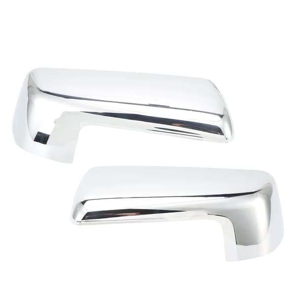 1 par sidespeildeksel krom blank overflate fargefast erstatning for Chevy Silverado 1500 2019-2022