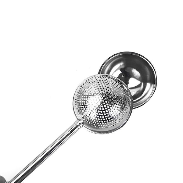 Mel-Duster Enhånds 304 Rustfrit Stål Bage Sukker Shaker Sifter