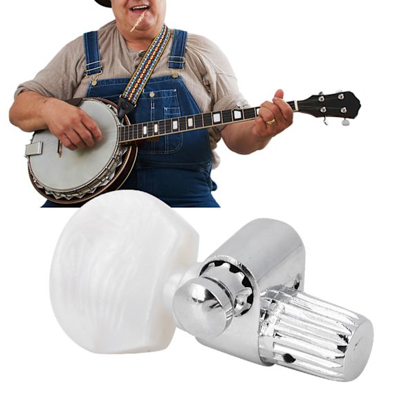 Aluminiumslegering Banjo Maskinhode Tuning Peg Banjoknapp tilbehør Instrumentdel