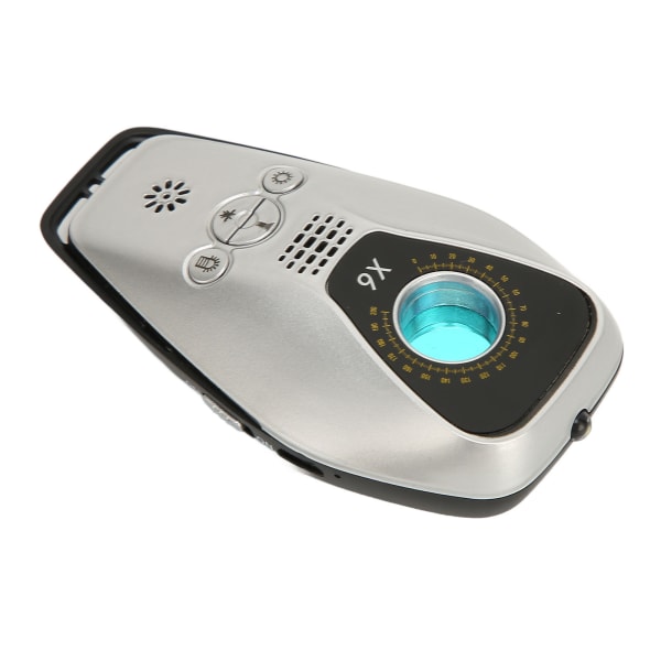 Kamerabuggdetektor Justerbar känslighet Förhindra Uppriktig Förhindra avlyssning Portable Camera Finder för kontor Hem X6