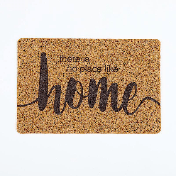 1 st “home” Dörrmatta för Inom- och Utomhusbruk, Entrématta, Inomhus Entrématta, Halkfri & Dammtät Utomhus Dörrmatta, 40 x 60 cm