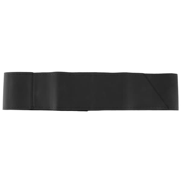 Universal 15-tommers Rattdeksel DIY Håndsøm Perforert Mikrofiber Lær (Svart)