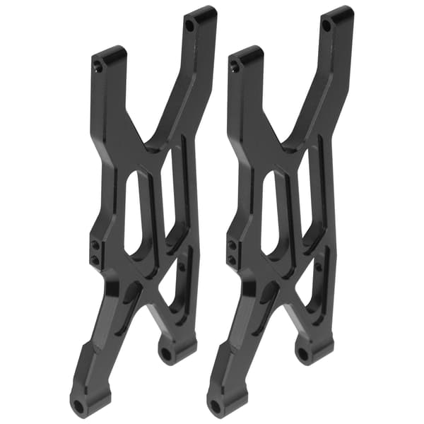 1 par RC aluminiumslegering forreste nedre bærearm passer til ARRMA 1/10 fjernstyret bil sort