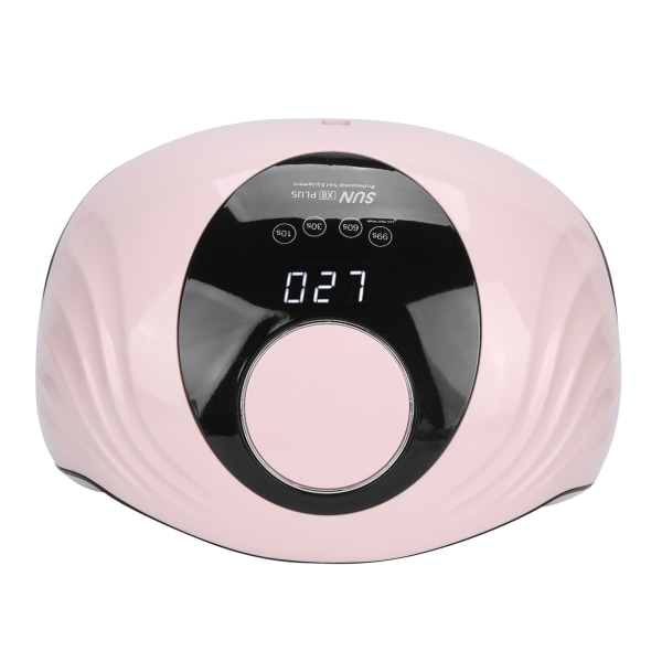 120W UV-neglelampe LED-gellaktørrer Hurtigtørrende induktionsmanicureværktøj 110-240VPink EU-stik