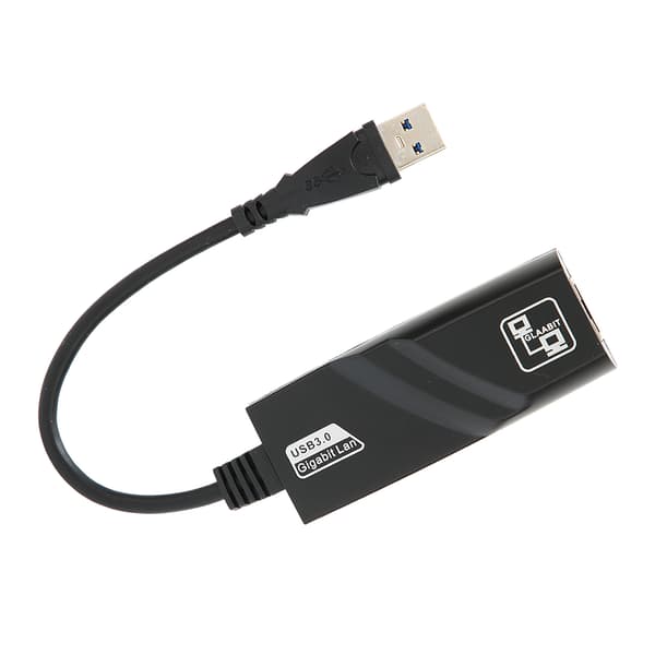USB 3.0 Ethernet-adapter 1 Gbps overføring Bred anvendelighet Switch Ethernet-adapter for bærbar PC nettbrett