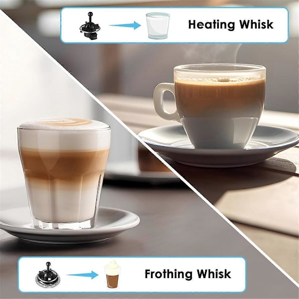 Mjölkskummare Vispar och Lock för Nespresso Aeroccino 4