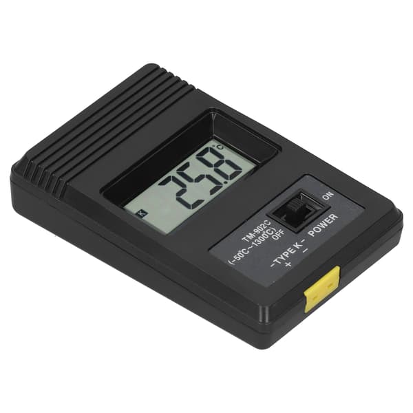 Digital Temperaturmätare LCD-Display Miljötermometer Mätverktyg TM902C