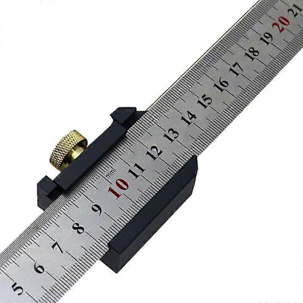 30 cm metalliviivain, ruostumattomasta teräksestä valmistettu viivain, yhdensuuntaisviivaimen paikannuslohko, 45 asteen ja 90 asteen viivanpiirto puutyökalut