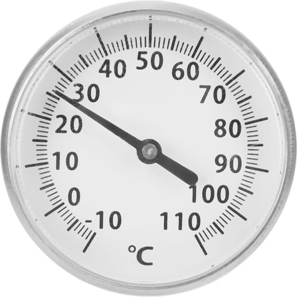 Øjeblikkeligt probetermometer til køkken, mad, kaffe og mælk - rustfrit stål