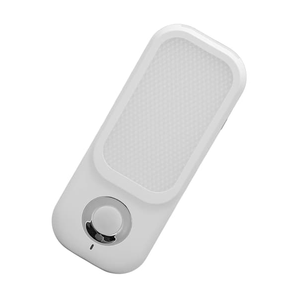 Sensor Vegglampe USB-lading Trådløs 3 Lysfarger Sølv LED Sensor Nattlys for Soverom
