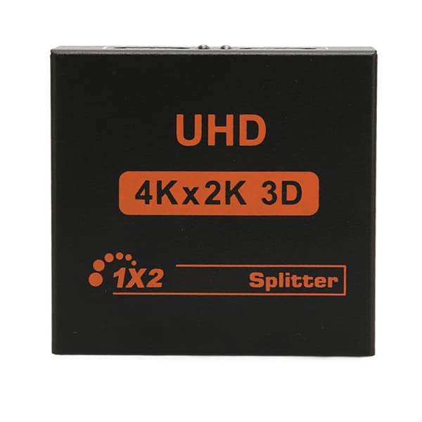 HD Multimedia Interface Splitter 1 in 2 ut Stöd 4K vid 30Hz 3D HD Multimedia Interface Switcher US-kontakt 100‑240V