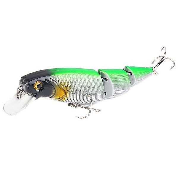 Truscend 5-delad Multi-ledad Swimbaits för Bass & Öring - Livsliknande Långsamt Sjunkande Bioniska Simmande Beten