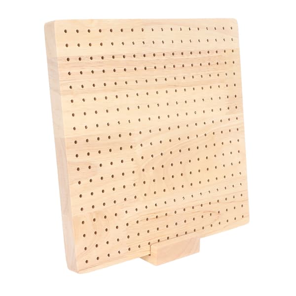 Hækling Blocking Board Håndlavet Træ Strikke Blocking Måtter med 20 Rustfri Stålstifter 5 Store Øje Syning Nåle