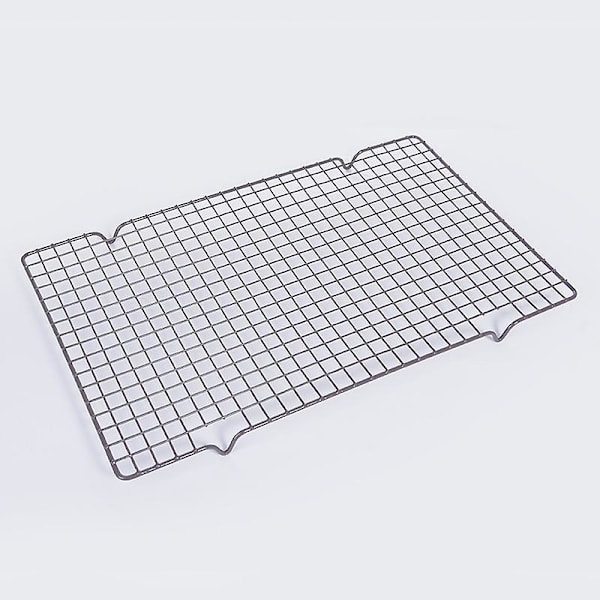 Kylställ i rostfritt stål för tung användning, ugnssäkert, passar halva plåten 408x255x20mm